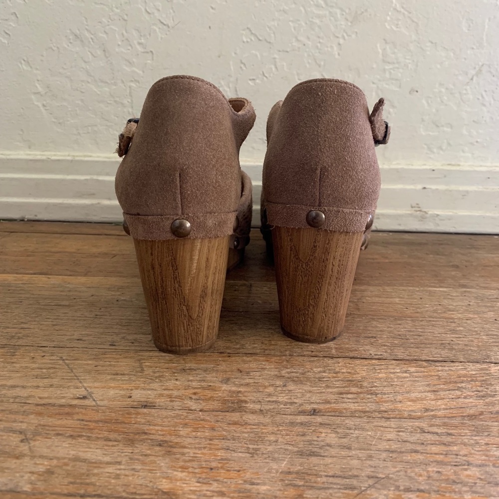 Suede clogs - Picture 4 of 8